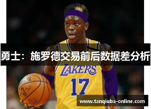 勇士：施罗德交易前后数据差分析