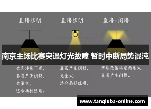 南京主场比赛突遇灯光故障 暂时中断局势混沌